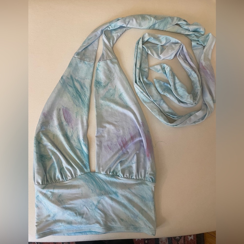Multi-colored halter top - Picture 5 of 5